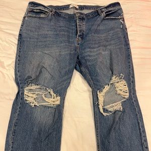 Abercrombie & Fitch Distressed Jeans